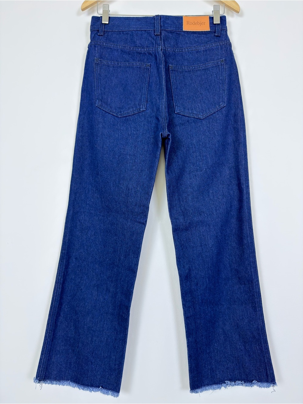 Rodebjer Farrah Jeans Women’s Blue Wide Leg High Rise Made in Italy